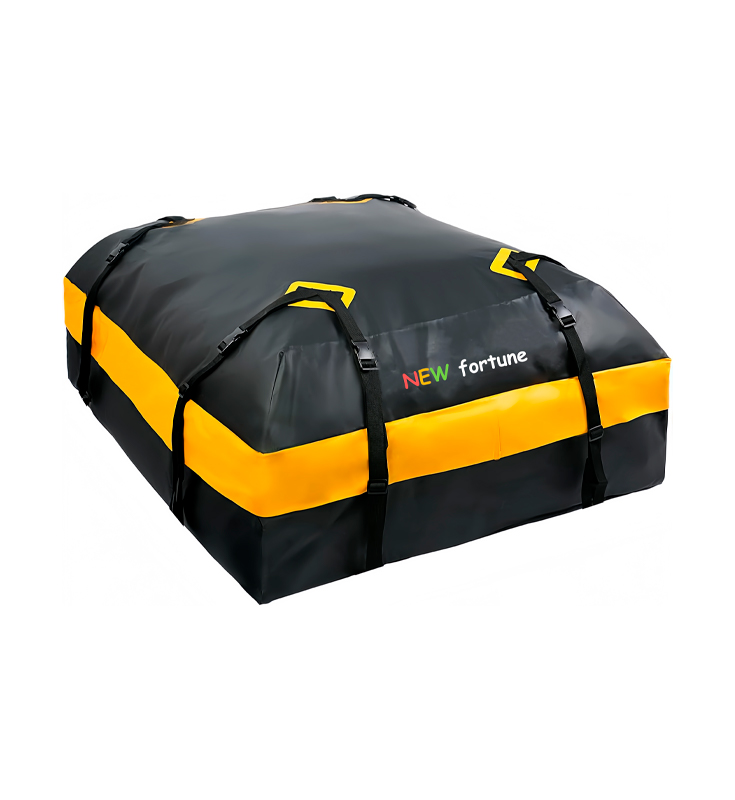 FO-10 مقاوم للماء 15 مكعب 500D شبكة بولي كلوريد الفينيل حقيبة سقف السيارة