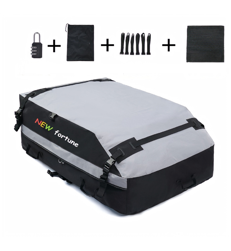 FO-22 حقيبة علوية مقاومة للماء لسقف السيارة بسعة 19 قدم مكعب للأنشطة الخارجية