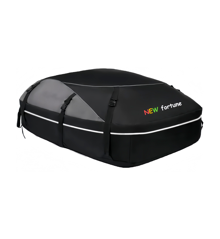 FO-7 حقيبة تخزين البضائع للسفر ذات السقف الأسود الناعم المقاوم للماء