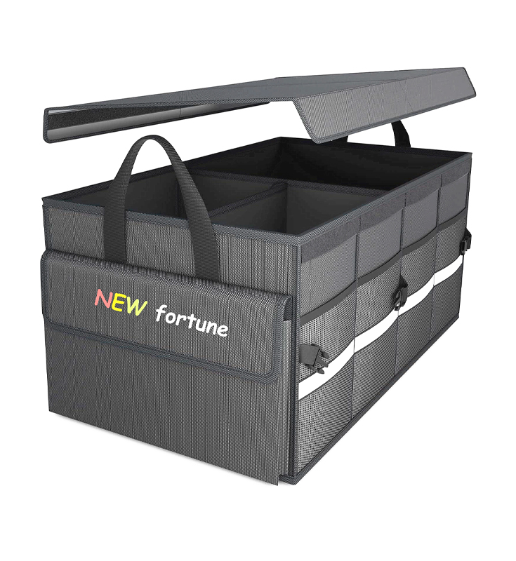 حقيبة تخزين صندوق السيارة H-04 مع غطاء قابل للطي لشاحنات الدفع الرباعي وسيارات السيدان